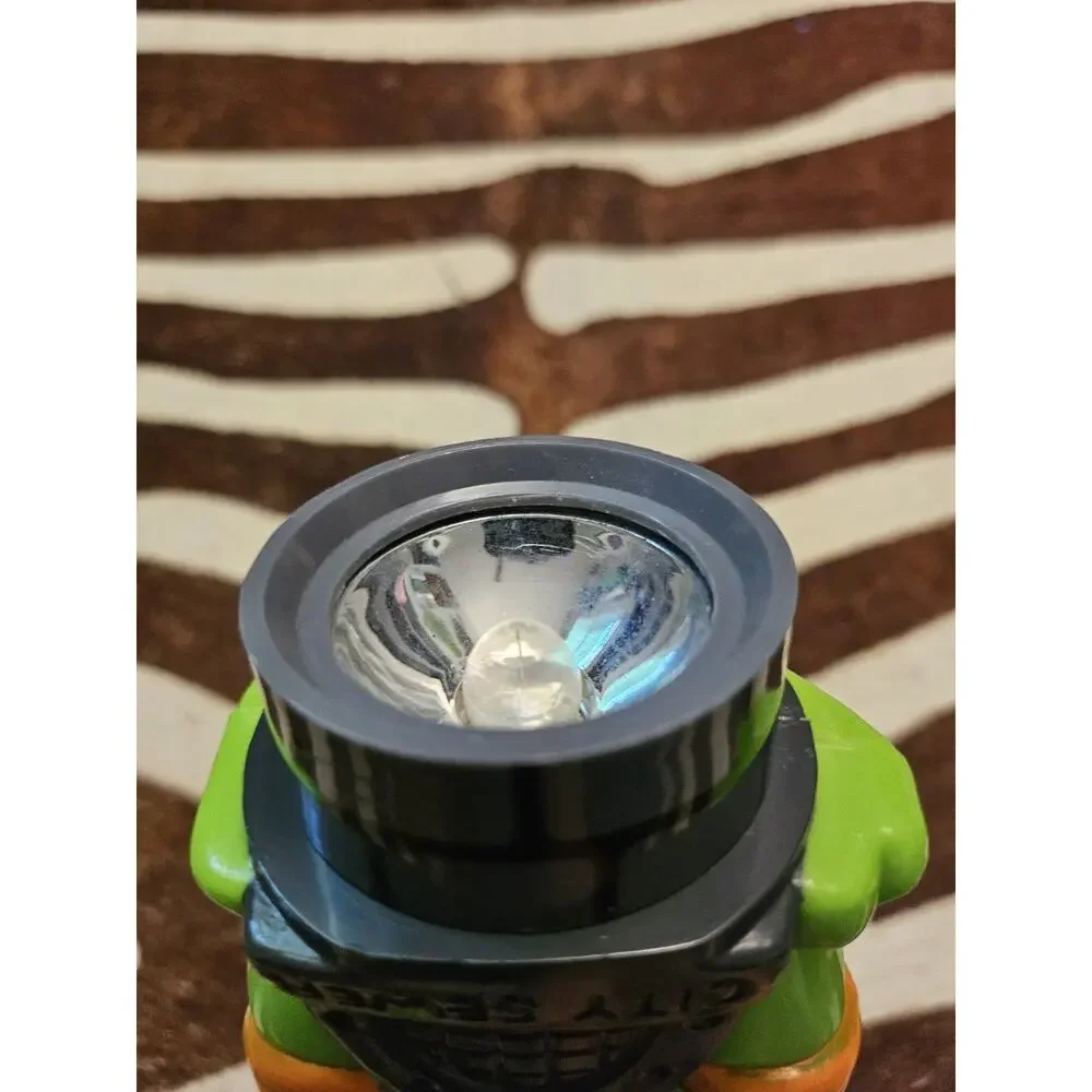 1990 Teenage Mutant Ninja Turtles Michelangelo Flashlight TMNT Happiness Express